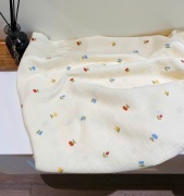 Khăn mặt muslin, khăn tắm muslin họa tiết xinh xắn cho bé giá rẻ